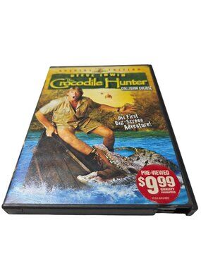 The Crocodile Hunter Collision Course Steve Irwin Adventure DVD 2002
